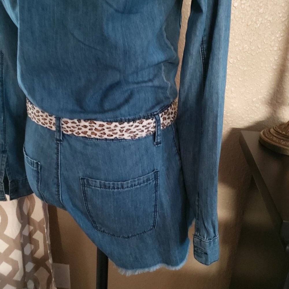 XXI Blue Jean Romper - Picture 2 of 3